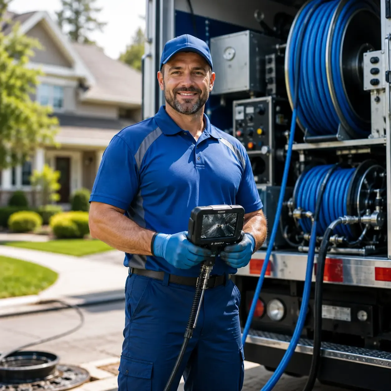 Local outdoor drain cleaning specialists in Henderson, MD